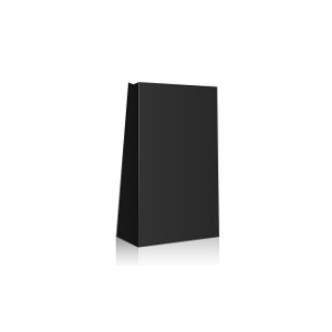 BOLSA COTILLON 12.5x7x24.5 NEGRA x 50u